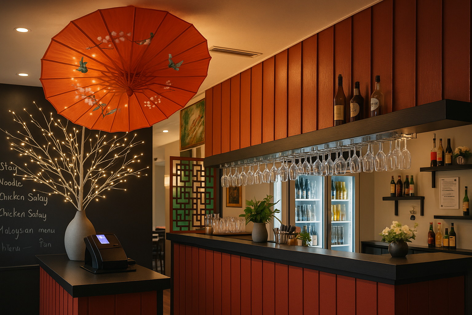 Miami Rice Restaurant Interior